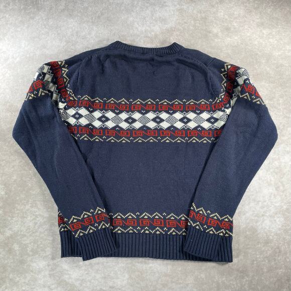 70’s 80’s Ferranti California Multi Patterned Knit Sweater - Picture 2 of 6